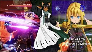 BOSS RUSH TIME! SWORD ART ONLINE FRACTURED DAYDREAM ALICE & EIJI GAMEPLAY