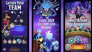 D&D Dice Adventures Gameplay ∥ Re-roll the Dice & Cast Insane Magical Abilities ∥ New Android  Game