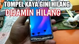 CARA MENGHILANGKAN TOMPEL DAN FLEX HITAM PADA LCD