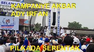 KAMPANYE AKBAR ADY IRFAN DI LAPANGAN PACUAN KUDA PANDA - PILKADA BIMA