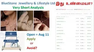 Bluestone ipo | Recent IPOs Performance | IPO Bluestone | Tamil Mom Portfolio