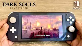 Dark Souls Remastered Gameplay on Nintendo Switch Lite in 2025 &ndash; Why Is This So Difficult?!