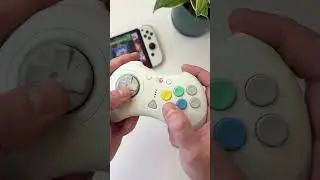 This 6-button fightpad works with Dreamcast, Nintendo Switch, and PC! Retro Fighters D6 Controller