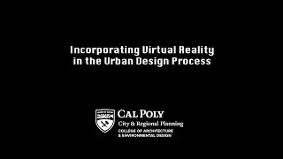 Incorporating Virtual Reality in Urban Design Process