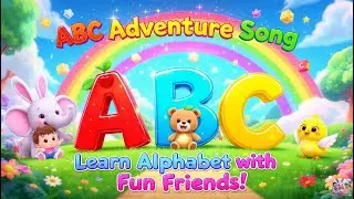 🌼 Garden ABC Song 🐛 | Flowers & Letters Bloom Together 🌸