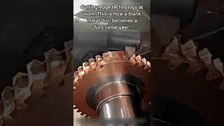 Satisfying Gear Cutting Process