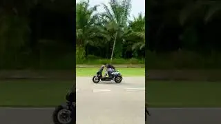 Test topspeed scooter ev sagasonic🇹🇭🔥