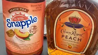 QUICK AND SIMPLE CROWN ROYAL PEACH 🍑 COCKTAIL