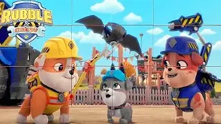 Motor & Rubble Rescue a Baby Bat! | Rubble & Crew | Puzzle for kids and for fun | Puzzle Lovers