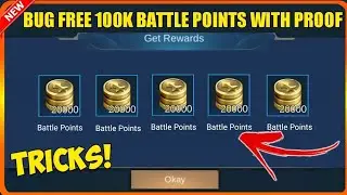 TRICKS FOR FREE 100K BATTLE POINTS INSTANT USING GUESS COINS | MOBILE LEGENDS BANG BANG 2022