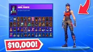 Моя коллекция обликов Fortnite за 10 000 долларов! (Собрано на 99%)