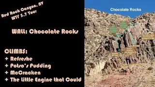Chocolate Rocks - Red Rock Canyon - WTF 5.7 Tour - Day 70 & 71