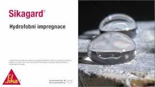 Hydrofobní impregnace - Sikagard