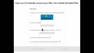 AI transforms messy QuickBooks data in 1 click (SaaS companies only)
