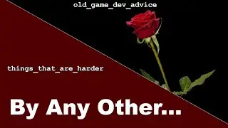 Naming Things in Videogames - Things That Are Harder #gamedev