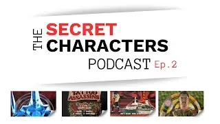 The Secret Characters Podcast # 2 Tattoo Assassins Featuring ScOULaris and Kevin Martin