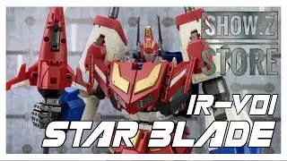 Iron Trans IR-V01 Star Blade Transformers Masterpiece Star Saber