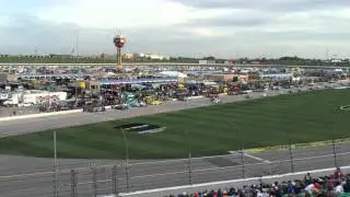 go bowling 400 07 first pit stop caution