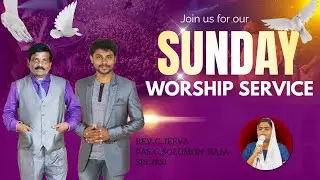 SUNDAY SERVICE LIVE FROM VIRUDHUNAGAR PR.C.JEEVA (23.11.2025)