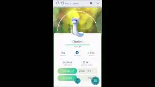 Pok&eacute;mon GO! 10 km egg opening Dratini