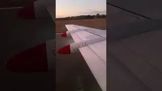 QantasLink Fokker 100 VH-NHG landing at Broome Airport
