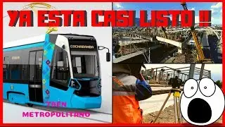 ✅ Avances del TREN METROPOLITANO DE #COCHABAMBA #BOLIVIA