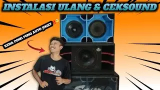 DJ LAWAS BIKIN NAGIH ‼️😹 INSTALASI ULANG  & CEKSOUND AMUNISI MAS JEKA PASCA NGUNTIR BARENG 🎛💥