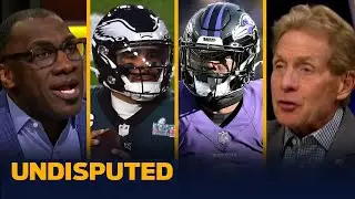 How does Jalen Hurts' five-year, $255M deal affect Lamar Jackson's situation? | NFL | UNDISPUTED