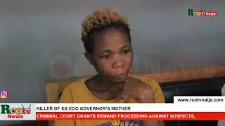 Suspected Killers Of Ex-Governor's Mother In Court @rootvnewsnigeria @rootvnews @ITVNews @CNN