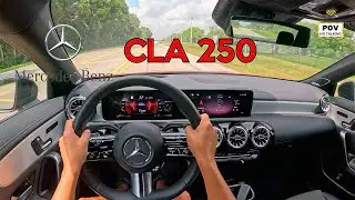 2024 Mercedes-Benz CLA250 POV Drive - The best in its class?
