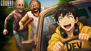 Anzu Senpai Plays Granny Legacy 😨 | Epic Car Escape Gone Wrong