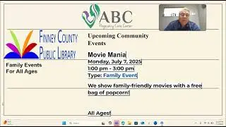 ABCpcc Community Events and Activities Video   July 7-13  2025