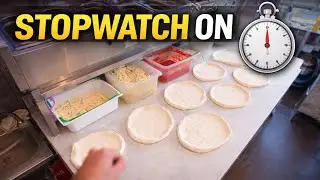 How fast can I open 7 pizza dough balls? 🍕 POV 