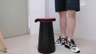 Retractable Stool Telescoping Stool Telescopic Stool Collapsible Camping Chair Folding Travel Seat