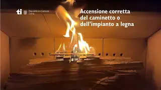 Accensione corretta del caminetto o dell'impianto a legna