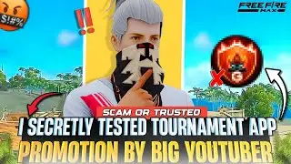 SCAM ALERT‼️ SOLO TOURNAMENT NEW SCAMMER APP 🤬 || BEST APP FOR TOURNAMENT 🔥