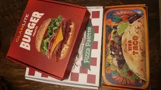 GLAMLITE PALETTE (BURGER,TACO,PIZZA PALETTE) ||GENEVLOGS
