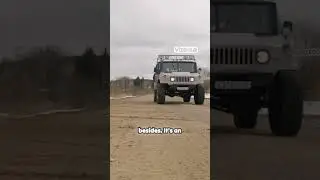 Russian SUV made in Kazakhstan GAZ-66 