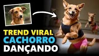 Trend Viral do Cachorro Dan&ccedil;ando com IA - Como Fazer
