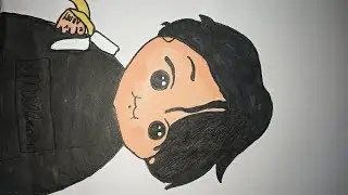 Cartoon Drawing | Full Length BTS Art Long Video 🎨 ######