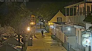 Street Fight St. George Street Saint Augustine FL 08-24-25
