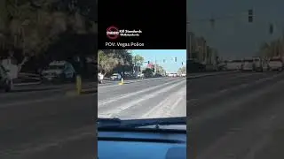 Lol why is Vegas lowkey slowly turning into gta 😭#lasvegas #police #policechase