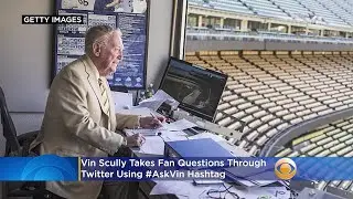 Vin Scully Takes Fan Questions Through Twitter Using #AskVin Hashtag