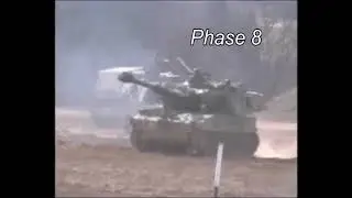 D&eacute;monstration d'une attaque d'une brigade blind&eacute;e