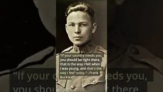 Frank Buckles: Honoring the Legacy of WWI Veterans