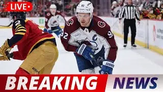 LANDESKOG ZNOWU B&Oacute;L! Przerażająca kontuzja po powrocie Avalanche vs Panthers. USA NEWS TODAY