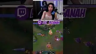 O time inimigo ACABOU com o jogo tentando CAMPAR a Lux Veganah!  #leagueoflegends #lol #shorts