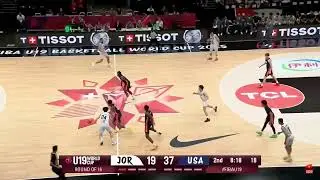 Brandon McCoy Jr. | Scoring Highlights | Team USA U19 World Cup 2025