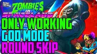Zombies In Spaceland Glitches - Only Working God Mode Round Skip Glitch - IW Zombie Glitches