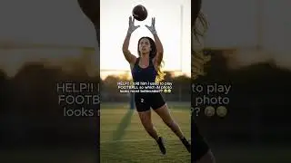 do i look like a pro??👀 I used Cocopix app #funnyvideo #football #ai #funny